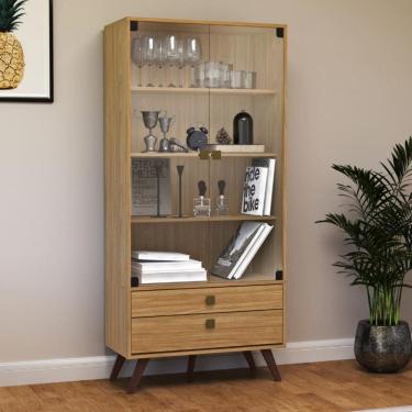 Imagem de Cristaleira 2 Portas 2 Gavetas RT3151 Movelbento