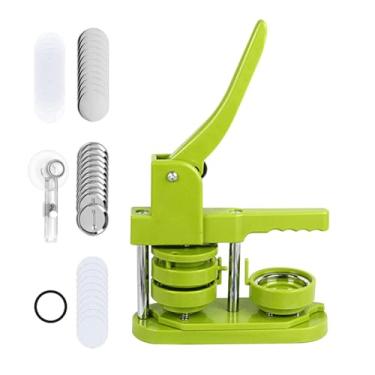 Imagem de Máquina de fabricante de botões, botão Pressione Máquina - Fabricante de botões leves profissionais | Máquina de crachá com suporte rotativo para colegas de amigos da família