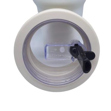 Imagem de TINGAU Tampas de canudo flip de 1,134 g para substituição Stanley Cup, tampas de silicone à prova de vazamento com copo Stanley, tampa de copo à prova de respingos com canudo para acessórios Stanley