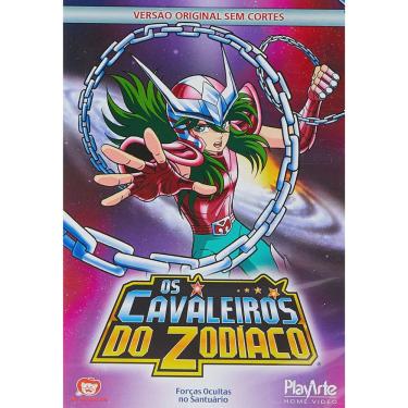 Imagem de Os Cavaleiros Do Zodiaco Vol 4 forcas ocultas do santuario dvd original lacrado