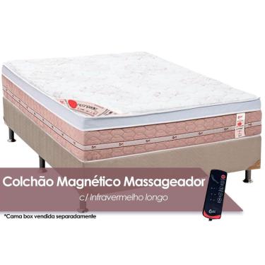 Imagem de Colchão Magnético c/Vibro Massagem Niponpedic Molas Tecnopedic-Castor 138x188x32