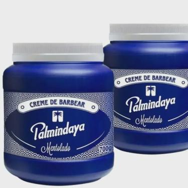 Imagem de 2 Creme Barbear Palmidaya 700g Mentolado