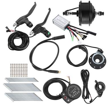 Imagem de Kit de Conversão de Bicicleta Elétrica de 48V 250W Com Monitor LCD KT 900S, Motor Traseiro do Cubo para Rodas de Bicicleta de 26 Polegadas (Giro da tração traseira)