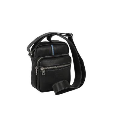 Imagem de Shoulder Bag em Couro Artlux 1401, Preto