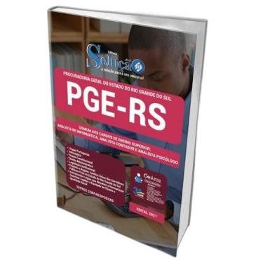 Imagem de Apostila Concurso Pge Rs - Cargos De Ensino Superior - Editora Solucao