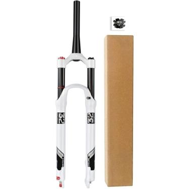Imagem de Garfos De Ar De Suspensão De Mountain Bike 26 27,5 29 Polegadas, Liga De Magnésio 1-1/8 "straight Steerer Mtb Bike Front Fork Travel, Tapered Manual Lock, 26 inch