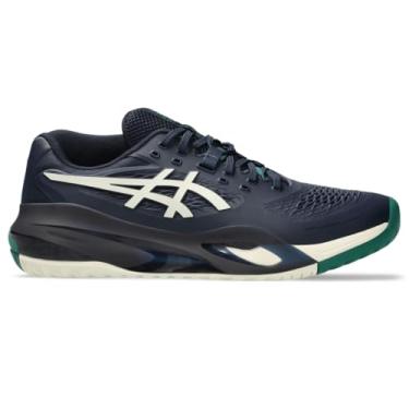 Imagem de Asics Tênis masculino Gel-Resolution X, Meia-noite/creme, 8 Wide