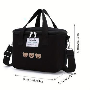 Imagem de Bolsa Térmica Grande à Prova D'Água Ideal para Almoço, Viagem e Piquen