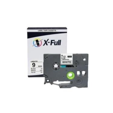 Imagem de Fita Compatível Brother Tz Tze 221 Branca Letra Preta 9mm - no-brand