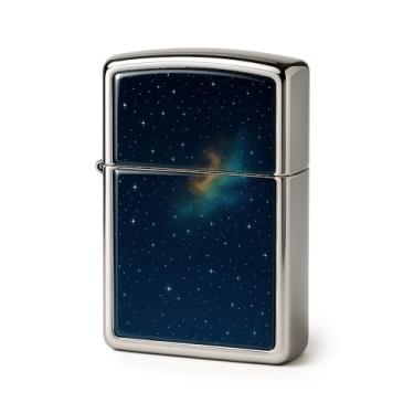 Imagem de JINMUNIC Conjunto de 2 adesivos mais leves para Zippo, 1 design selecionado + 1 bolsa cega (isqueiro não incluído)