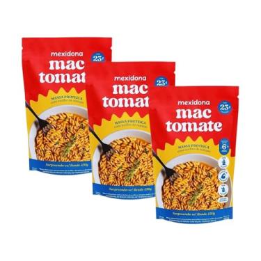 Imagem de 3X MACARRÃO PROTEICO SEM GLÚTEN MAC TOMATE 100G