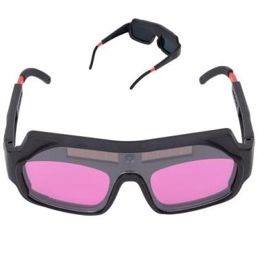 Imagem de Oculos de Solda Solar EPI Anti Reflexo Escurecimento Automatico UV Sol