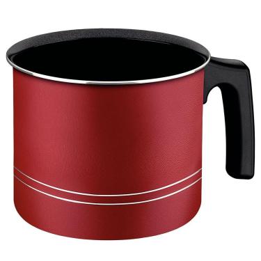 Imagem de Fervedor Tramontina Sicília Alumínio Revestimento Antiaderente Starflon Vermelho 14cm 1,9L 20405714