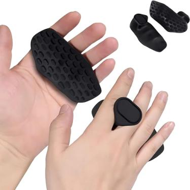 Imagem de MHSHOP Luva Academia Feminina e Masculina – Grip Crossfit, Luva de Musculação com Protetor Palmar, Antiderrapante, Ideal para Treino, Academia, Crossfit e Exercícios Luvas de Borracha Estojo (Preto)