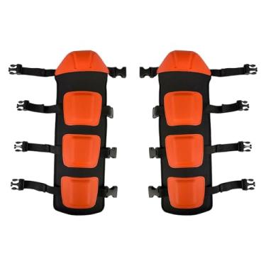 Imagem de Bothyi Caneleiras para aparar ervas daninhas Caneleiras multiuso 53x28 cm para mountain bike Confortáveis de usar Acolchoamento protetor rígida