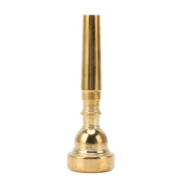 Imagem de Trompete Bocal 3C Brass Premium Substituição Acessório para Iniciantes Profissionais Entusiastas Música Alta Durabilidade Superior Qualidade Som Instrumento Musical