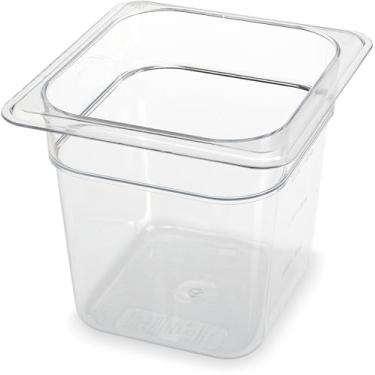 Imagem de Carlisle 3068507 StorPlus Sixth Size Panela de Policarbonato para Alimentos 6" de Profundidade, Transparente