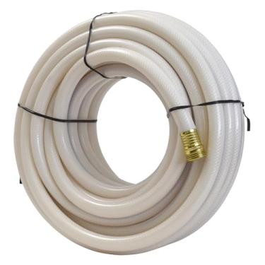 Imagem de Valterra W01-6600 AquaFresh Mangueira de água potável de alta pressão - 1,5 cm x 1,5 m, branca