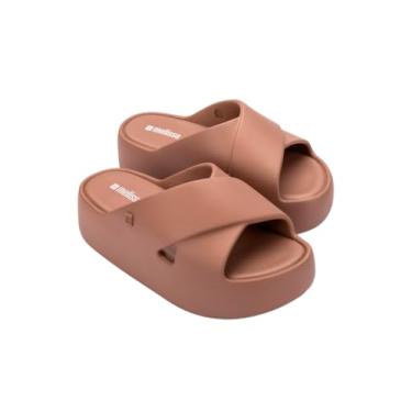 Imagem de Melissa Free Cross Plataforma, Sandália Feminina (Marrom, BR, Adulto, Numérico, 39)