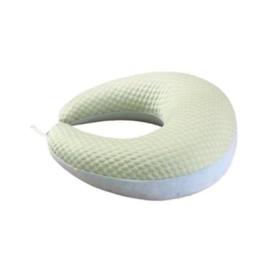 Imagem de Bothyi Almofada de leitura, apoio de braço, mesa, multifuncional, ergonômica, antiderrapante, almofada de colo, descanso de cama, para sofá, sentado na cama, Verde