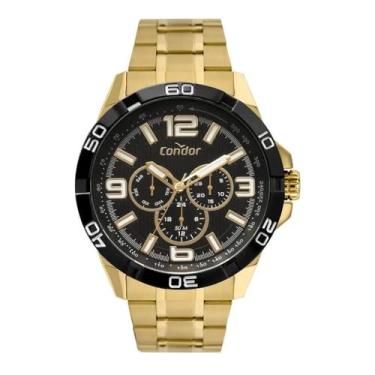 Imagem de Relógio Condor Masculino CO6P29JNS/4P Aço Dourado