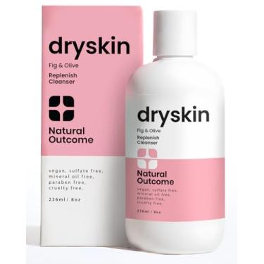 Imagem de natural outcome Sabonete Facial Para Pele Seca, Limpador Suave Que Restaura A Hidratação Da | Hidratante Com Líquido De Figo E Azeitona, Sensível, 227 Ml