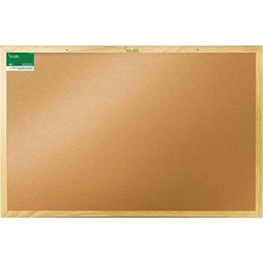 Imagem de Quadro de Cortiça, Souza, Moldura de Madeira, Standard, 90x60 cm