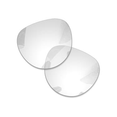 Imagem de Combine8 Lentes de substituição de proteção UV para óculos de sol RayBan Meta Skyler RW4010 52 mm resistente a arranhões - HD Clear Anti - Luz azul