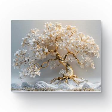 Imagem de Quadro Em Tela Canvas Árvore Da Vida 100x80cm