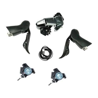 Imagem de Colaxi Peças de reposição para alavanca de câmbio, substituição direta, reparo prático profissional, acessórios de liga de alumínio, engrenagem de torção, Disc Brakes L