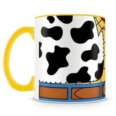 Imagem de Caneca Personalizada Roupa de Cowboy Woody - Porcelana Alta Qualidade 