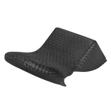 Imagem de predolo Almofada de pescoço para pia de shampoo, almofada de pescoço confortável, preta, macia, de silicone para lavatório, cabeleireiro, SPA