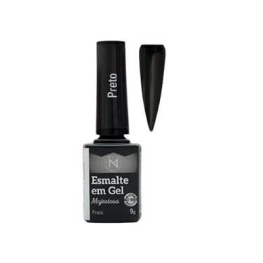 Imagem de Esmalte Em Gel 9g - Majestic Nails (Preto)