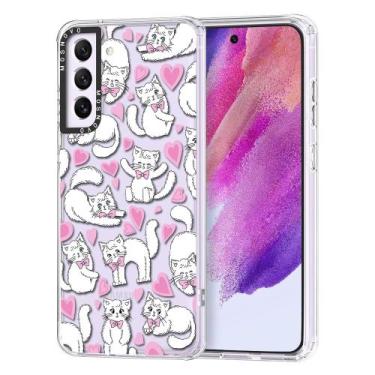 Imagem de Capa de telefone MOSNOVO para Samsung Galaxy S21 FE Kitties Design