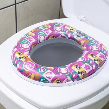 Imagem de Redutor de Assento Vaso Sanitário Infantil Desfralde Patrulha Canina M