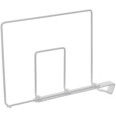 Imagem de Separador De Prateleira Ajustável White - Metaltru