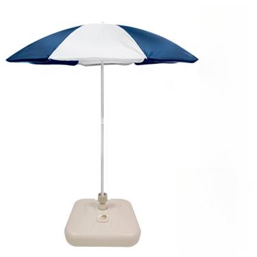 Imagem de Guarda Sol Gigante 2 Metros Base 18L(Azul Marinho Branco,Preta)