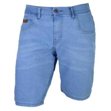 Imagem de Bermuda Jeans Masculino Ogochi Concept Azul Claro - 00352310-Masculino
