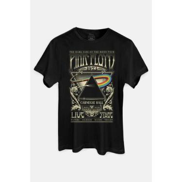 Imagem de Camiseta Pink Floyd 1972 The Dark Side Of The Moon - Piticas, M, Preto
