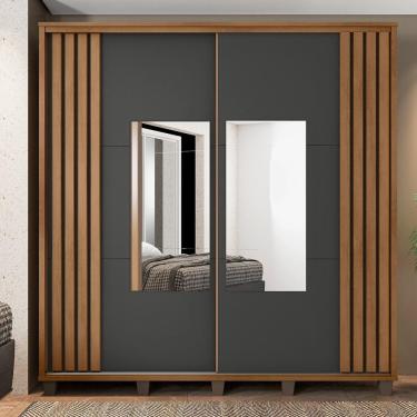 Imagem de Roupeiro 2 Portas Ancona  com Espelho