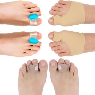 Imagem de Kit 3 Pares Protetor Corretor Joanete alivio da dor Cód-156 - SWG, BEG
