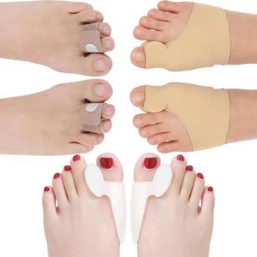 Imagem de Kit 3 Pares Protetor Corretor Joanete alivio da dor Cód-166 - SWG, BEG