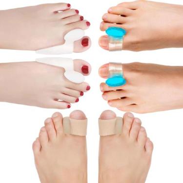 Imagem de Kit 3 Pares Protetor Corretor Joanete alivio da dor Cód-178 - SWG, BEG