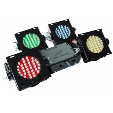 Imagem de Kit 4 Canhão Led, Iluminação Dj , Jogo Luz 4 Cor