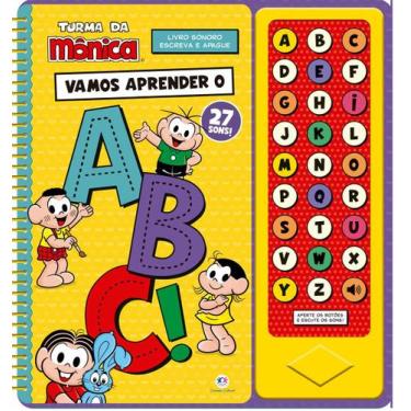 Imagem de Livro - Turma da Mônica - Vamos aprender o ABC