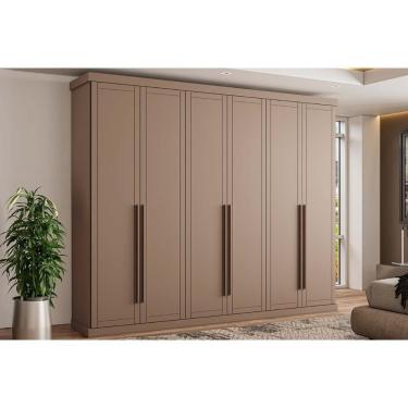 Imagem de Guarda Roupa 6 Portas E 6 Gavetas Capri 1159 Avela - Carraro