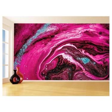 Imagem de Papel De Parede 3D Estilo Marmore Tintas Cores 3,5M Mbr139 - Você Deco