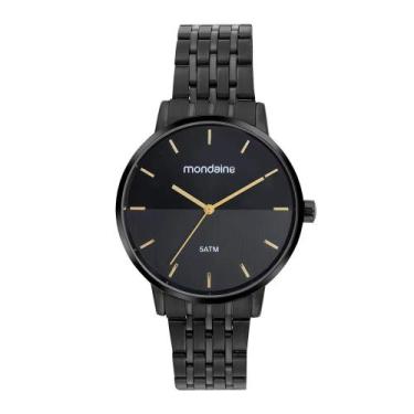 Imagem de Relógio Mondaine Feminino Casual Com Visor Fosco Preto 32683LPMVPE4