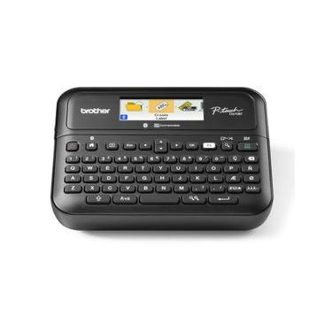 Imagem de Rotulador Brother eletrônico portátil, PTD610BT,Preto, Bluetooth