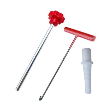 Imagem de Ysyqkn Ferramenta de troca rápida de válvula de pneu, kit de ferramentas de substituição rápida, ferramentas de reparo premium, extrator de haste de válvula, Style B